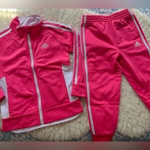 Girls Adidas Track Suit